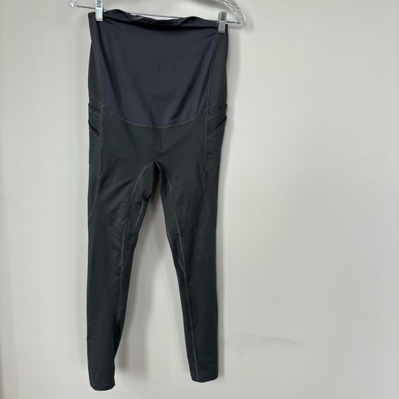 Blanqi Gray Athletic Style Leggings Size M - Picture 1 of 7